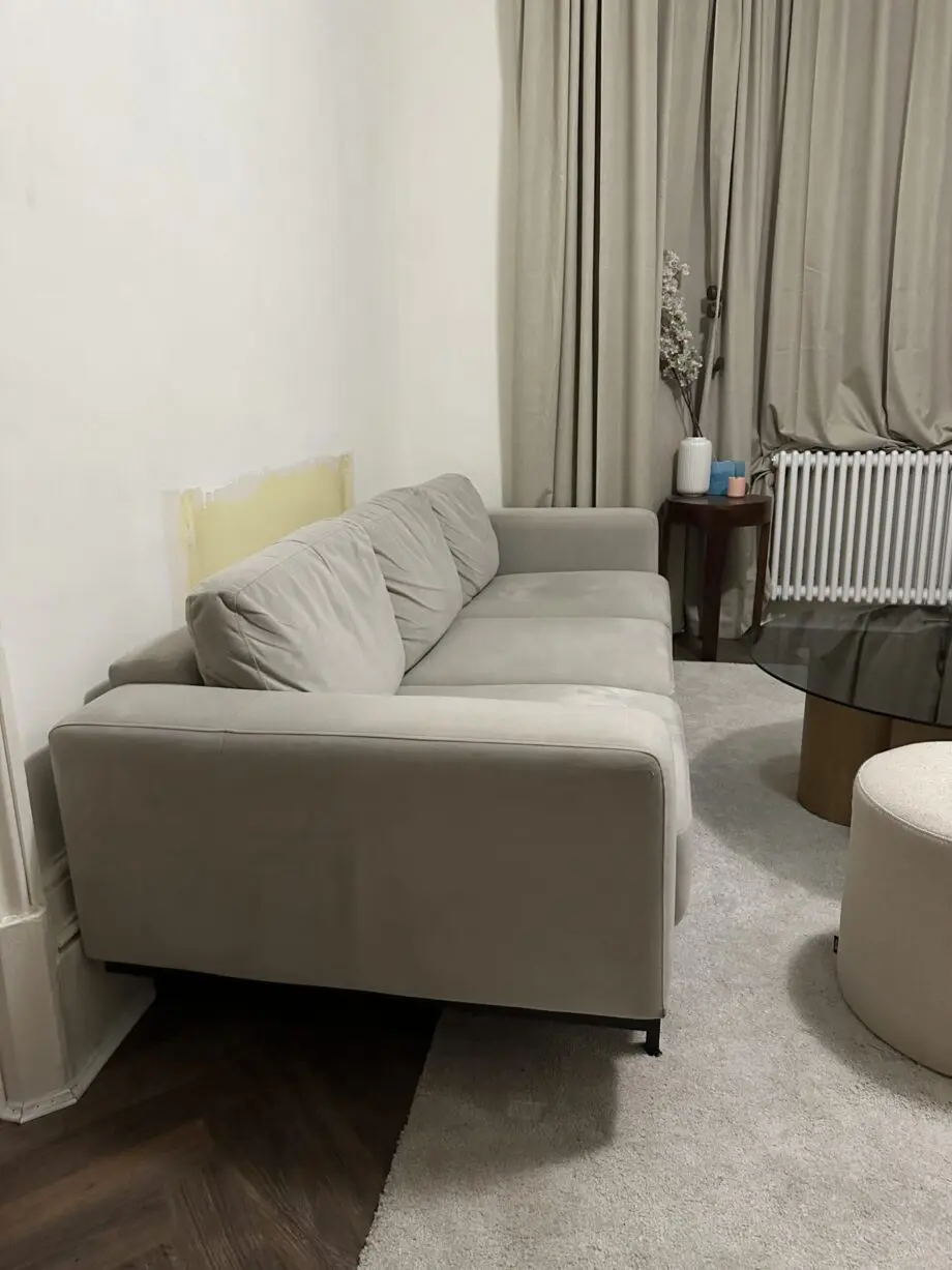 Made Taupe Jarrod 3 Seater Sofa