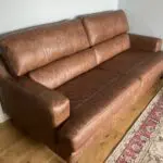 leather sofa