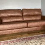 leather sofa