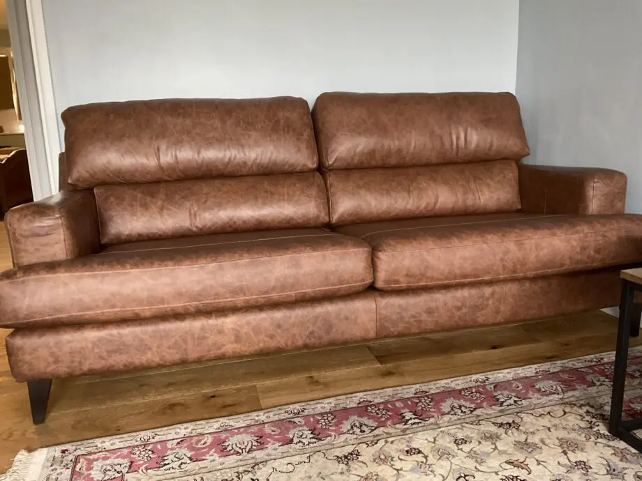 leather sofa