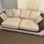 Brown Beige Sofa