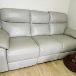 2 Emerald Green Leather Recliner 3 Seater And 1 Coffee colour 3 seater Leather Recliner