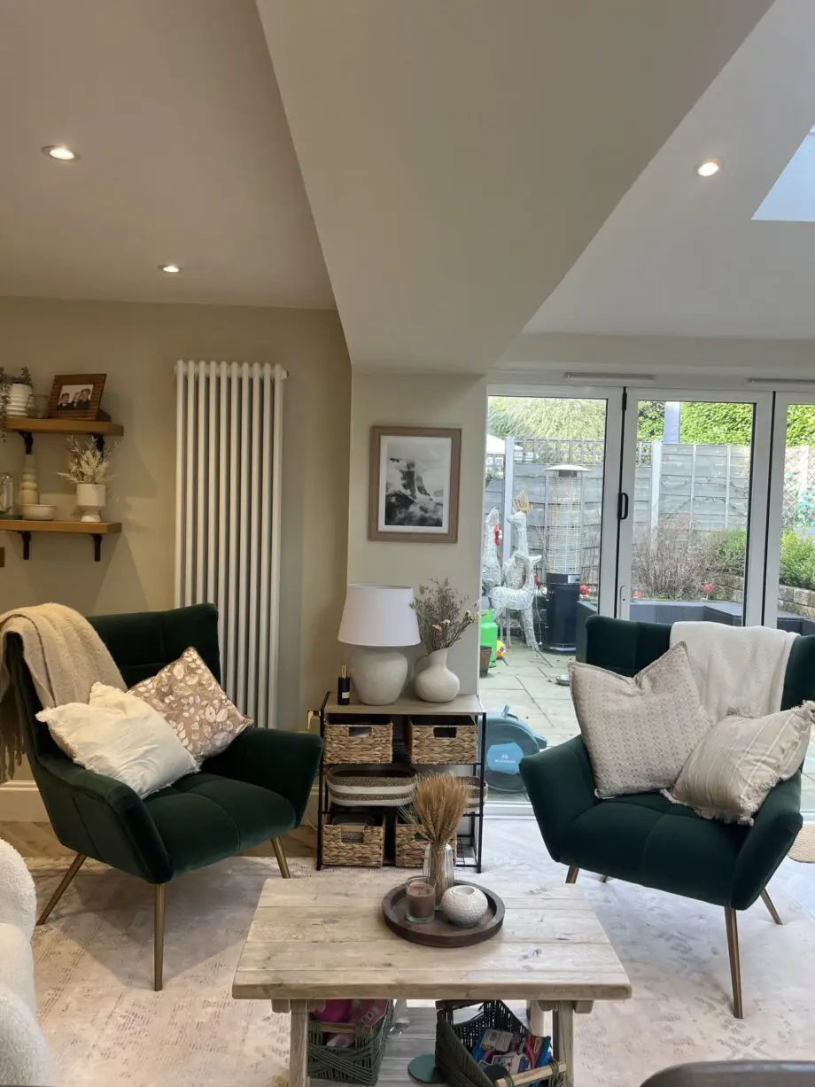Green feature chairs
