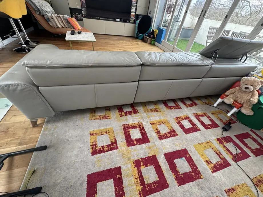 Grey Satellite Modular Roche Bobois 3 seater Sofa