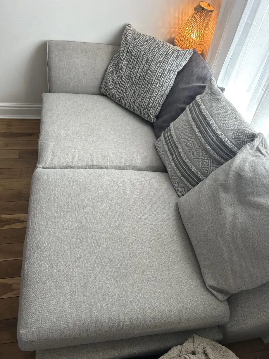 Saphina Pillow Back Left Hand Facing Arm Large Open End Corner