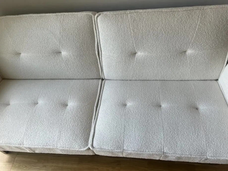 Wayfair Cream 3 Seater Sleeper Sofabed