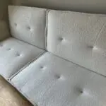 Wayfair Cream 3 Seater Sleeper Sofabed