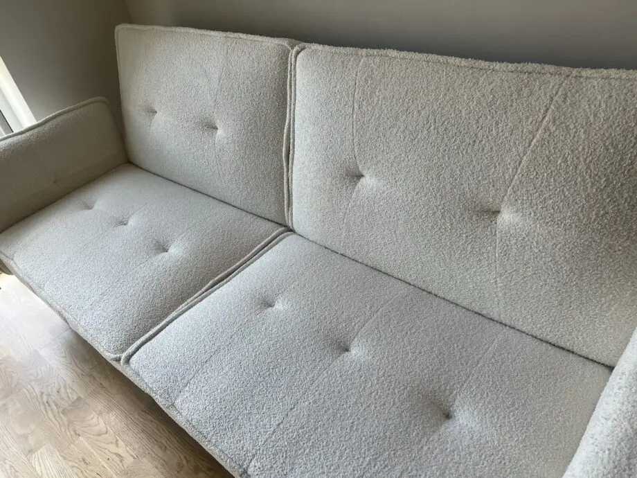 Wayfair Cream 3 Seater Sleeper Sofabed