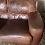 Sofitalia Brown leather sofa