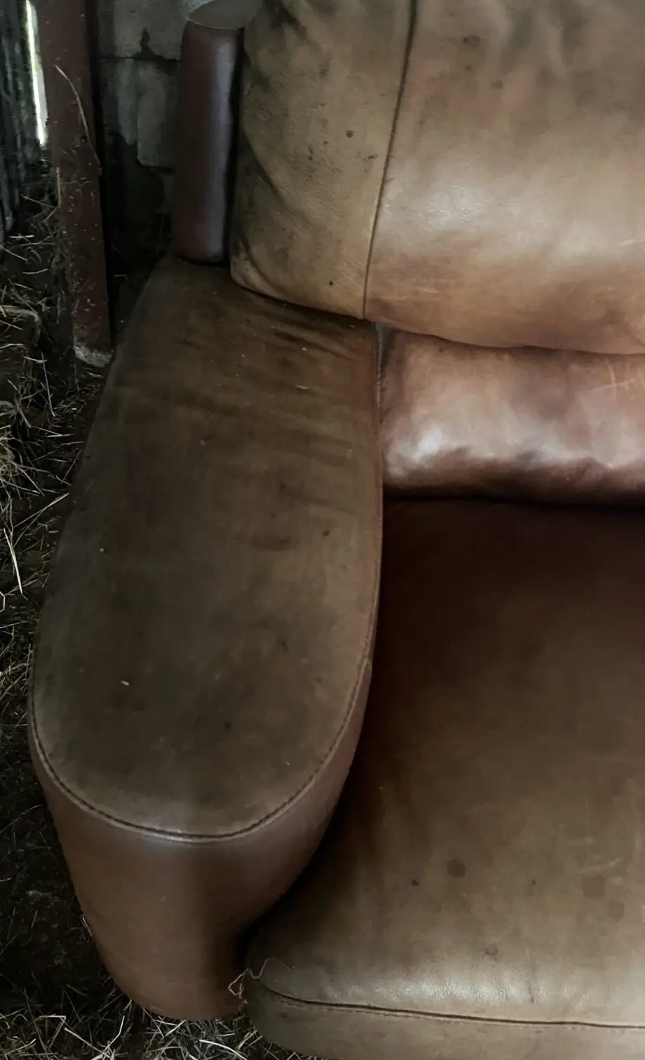 Sofitalia Brown leather sofa