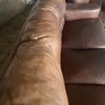 Sofitalia Brown leather sofa