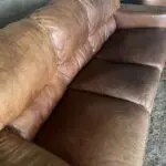 Sofitalia Brown leather sofa