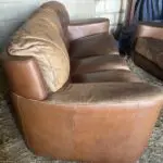 Sofitalia Brown leather sofa