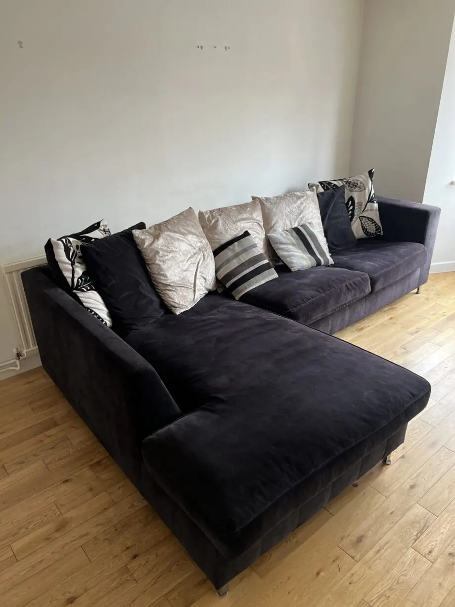 Black Sofa.com Corner Sofa