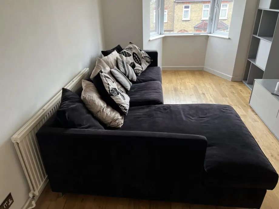 Black Sofa.com Corner Sofa