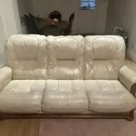 5 Piece Cream Sofa Unit