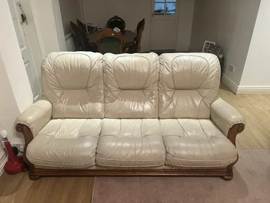 5 Piece Cream Sofa Unit