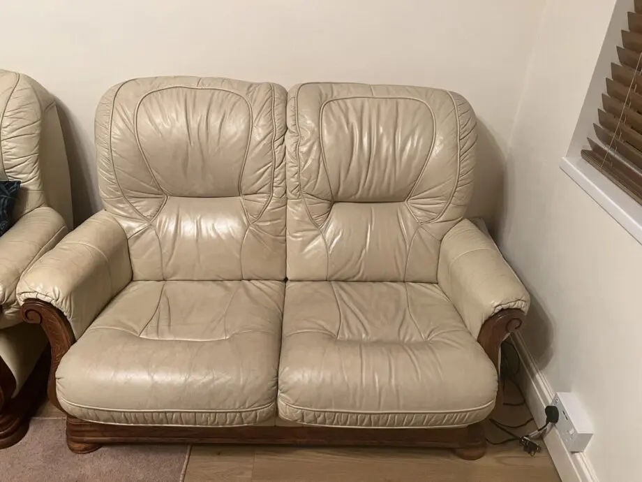 5 Piece Cream Sofa Unit