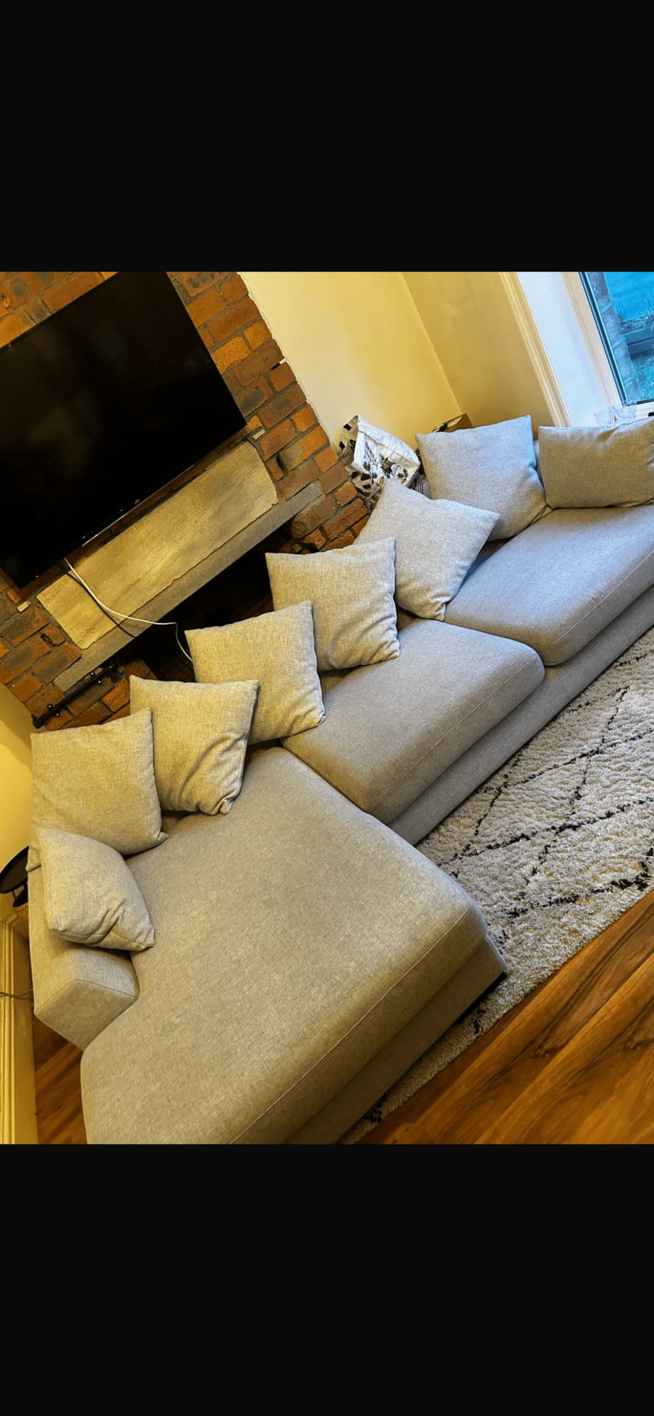 DFS Corner sofa
