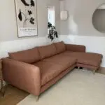 Loaf XL Squishmeister Right Hand Chaise Corner Sofa in Dried Rose