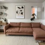 Loaf XL Squishmeister Right Hand Chaise Corner Sofa in Dried Rose