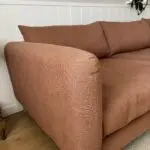 Loaf XL Squishmeister Right Hand Chaise Corner Sofa in Dried Rose
