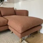 Loaf XL Squishmeister Right Hand Chaise Corner Sofa in Dried Rose
