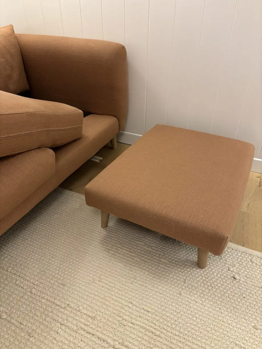 Loaf XL Squishmeister Right Hand Chaise Corner Sofa in Dried Rose