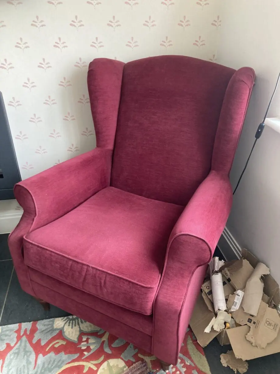Marks and Spencer’s Highland non buttoned high backed armchair