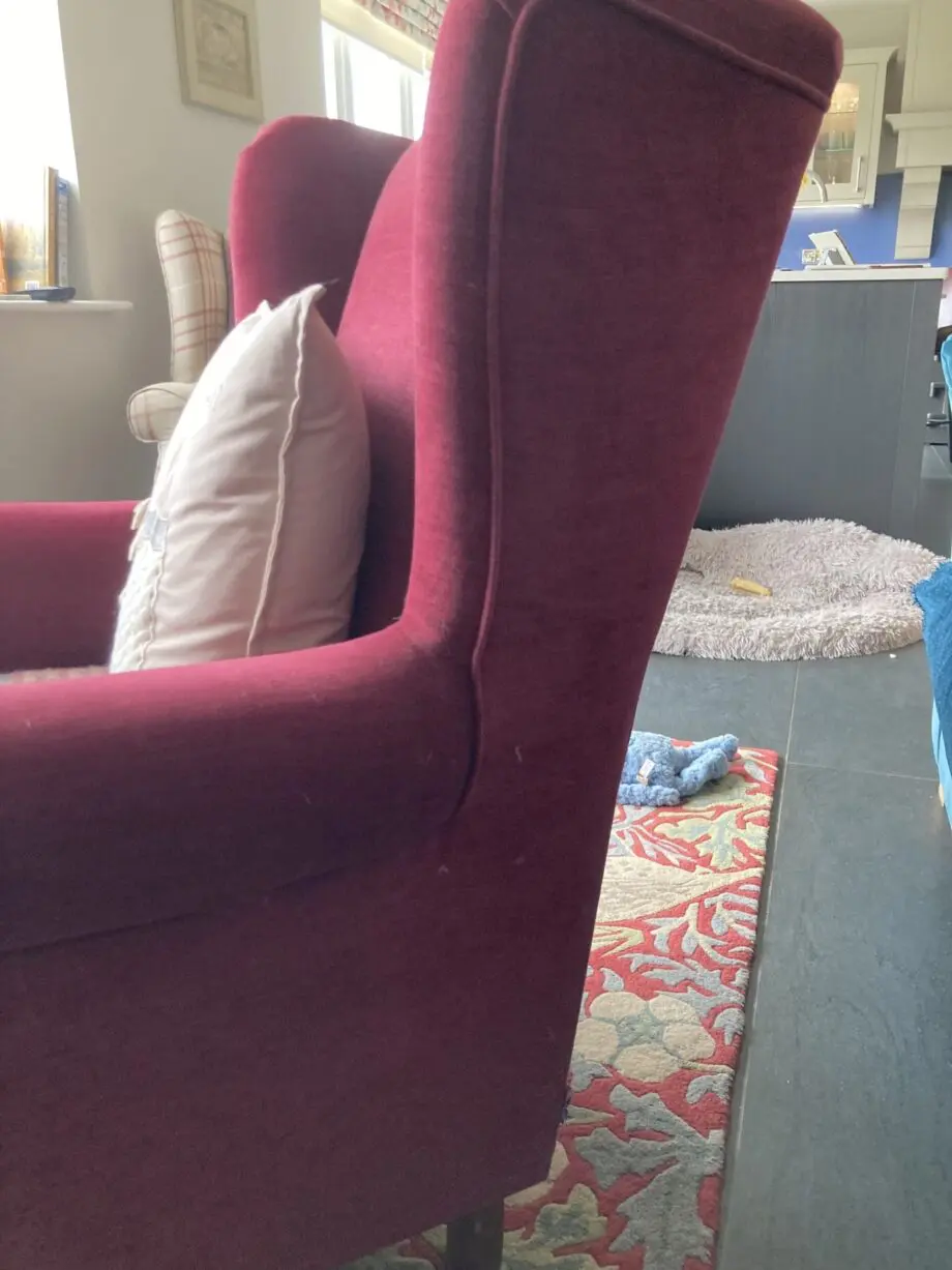 Marks and Spencer’s Highland non buttoned high backed armchair
