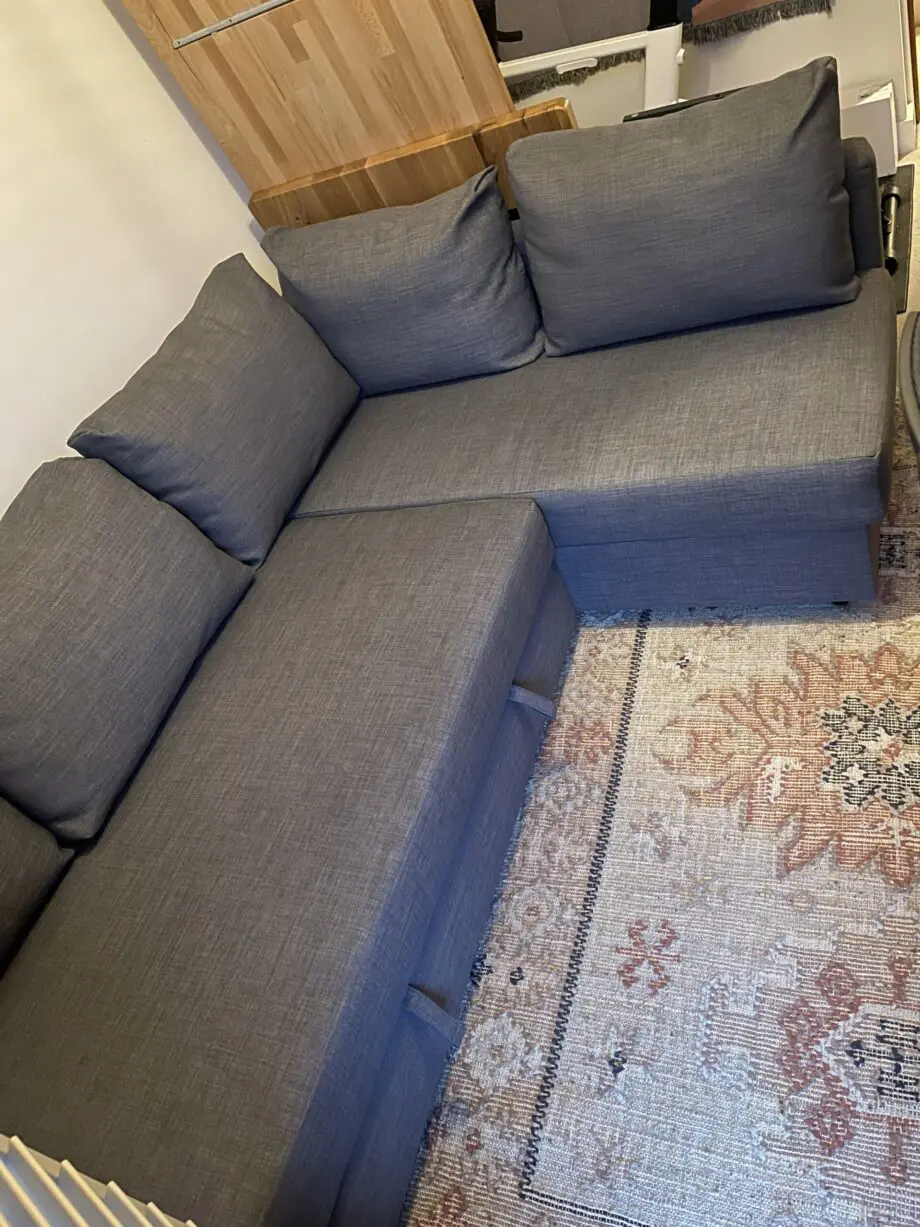 IKEA FRIHETEN Corner Sofa Bed Grey