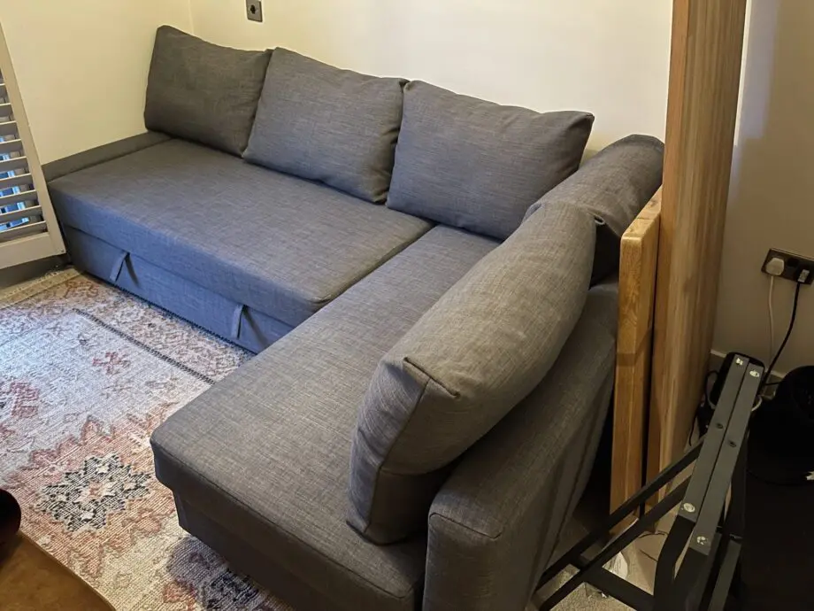 IKEA FRIHETEN Corner Sofa Bed Grey