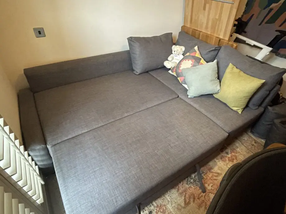 IKEA FRIHETEN Corner Sofa Bed Grey