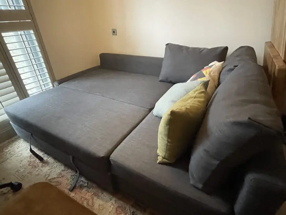 IKEA FRIHETEN Corner Sofa Bed Grey