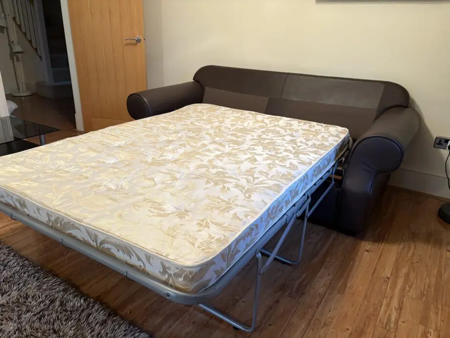 Collins & Hayes Brown Leather Corner Suite + Sofa