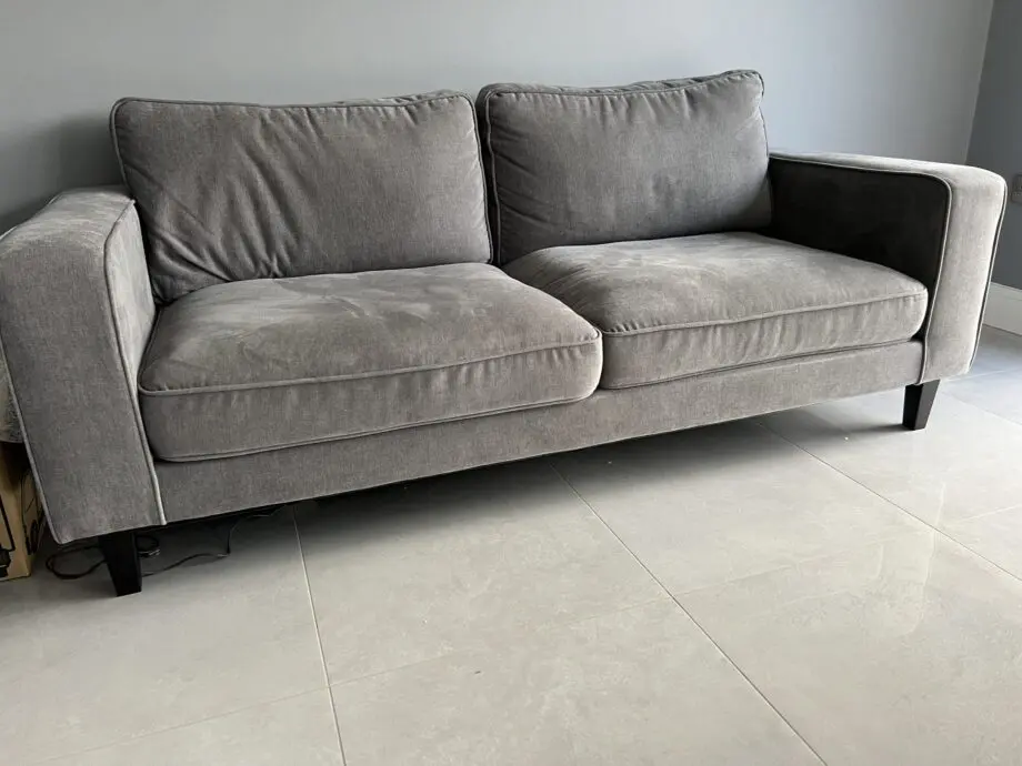 3 seat sofa grey x 2