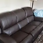 Valerie Brown Leather Sofa set