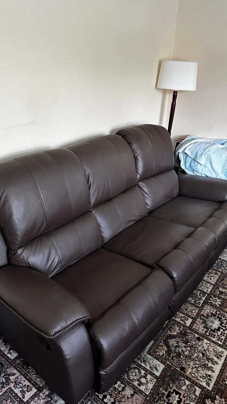 Valerie Brown Leather Sofa set
