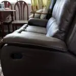 Valerie Brown Leather Sofa set