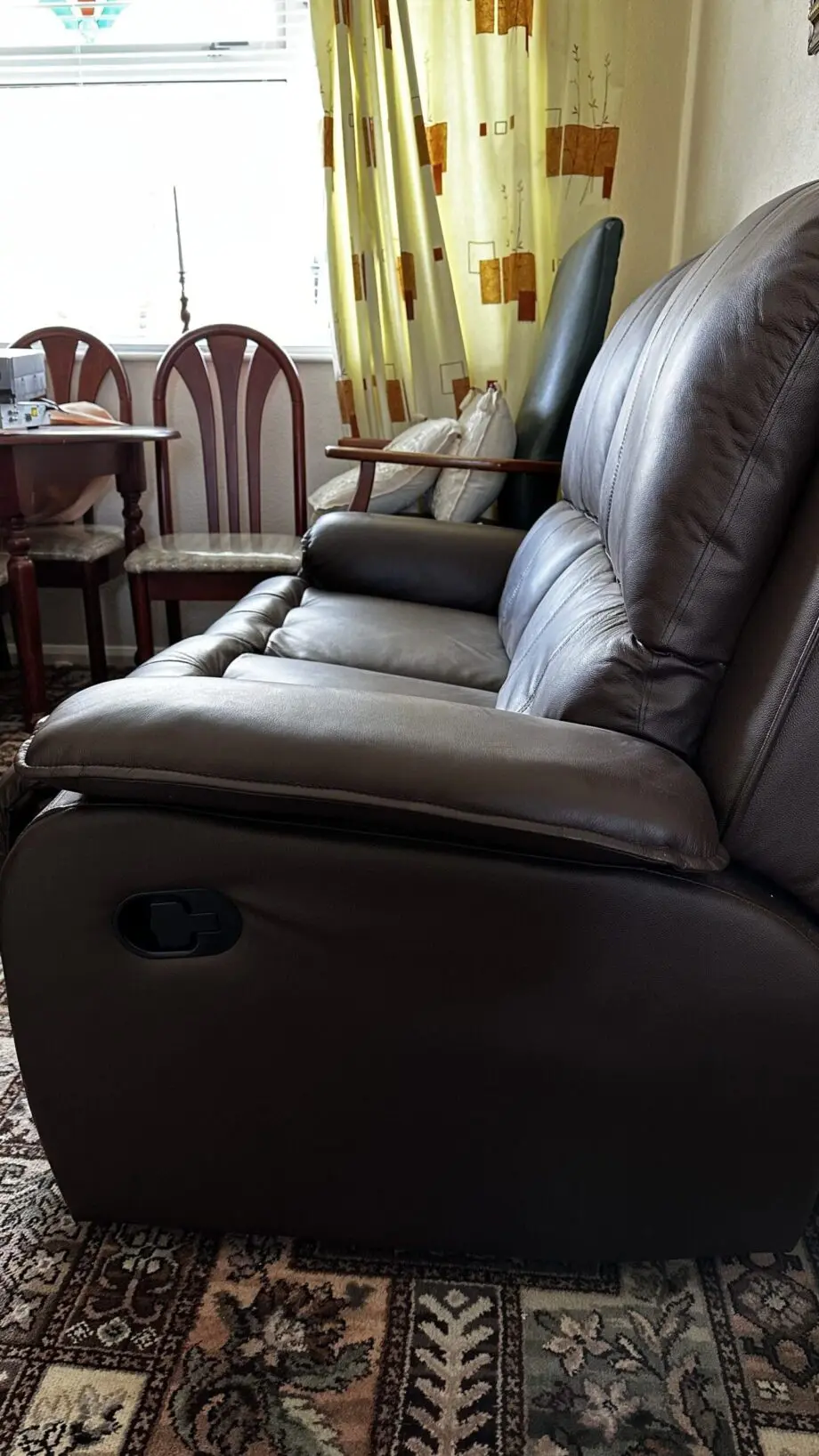 Valerie Brown Leather Sofa set