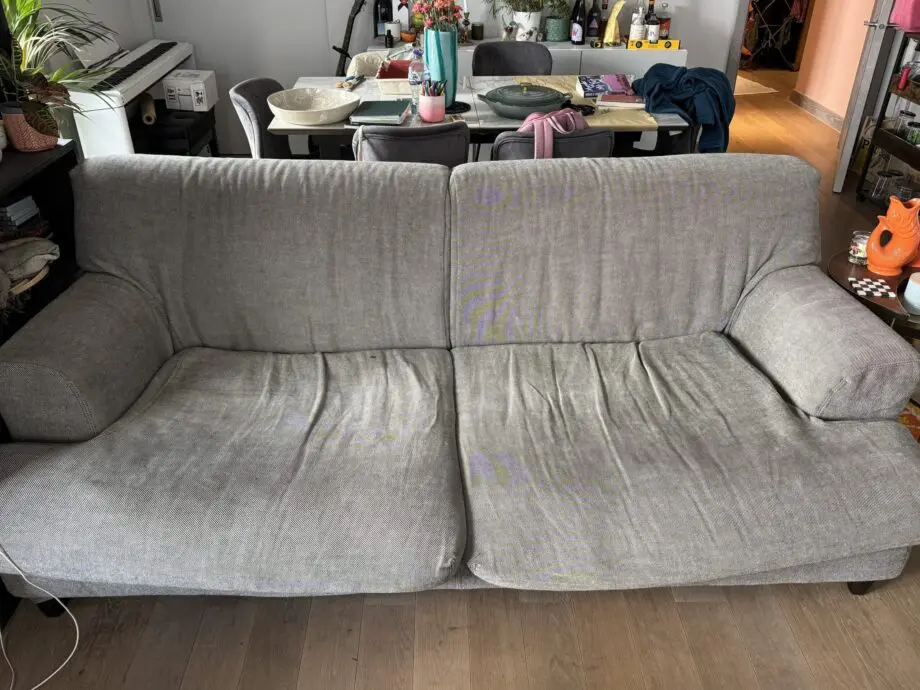 Grey habitat 3-seater sofa