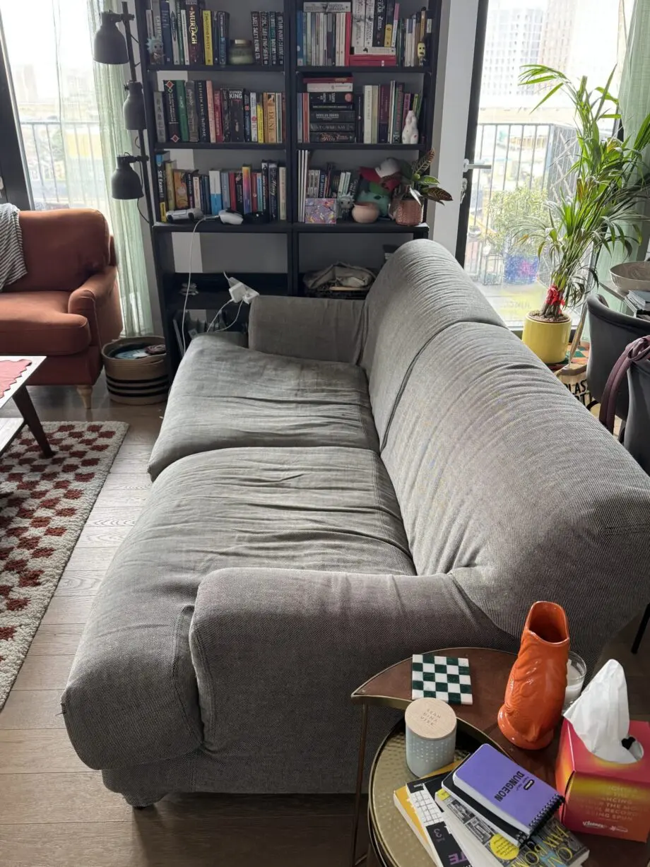 Grey habitat 3-seater sofa