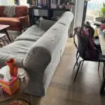 Grey habitat 3-seater sofa