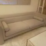 Mathilde 3 Seater Sofa, Oat Weave Fabric