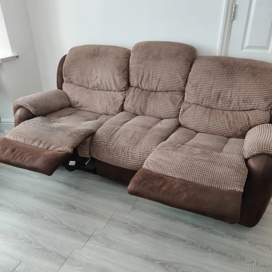 3 seater recliner sofa