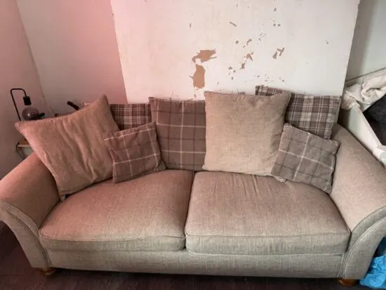 Cream Sofa