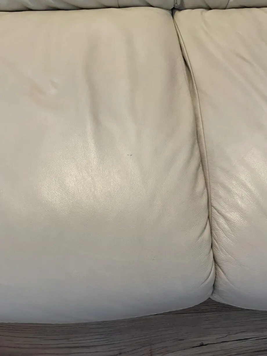 Beautiful cream corner sofa