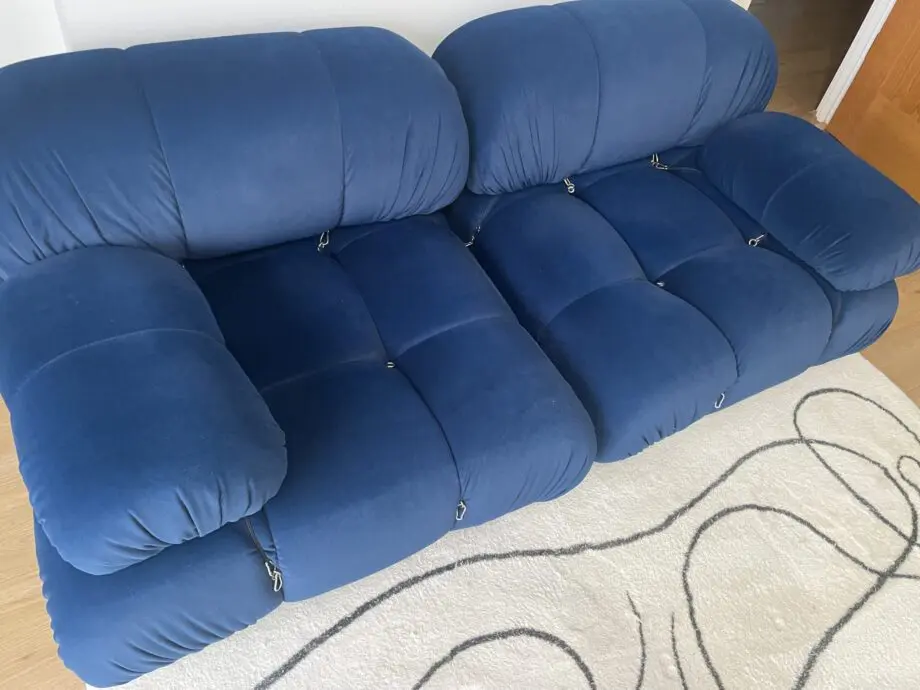 B&B Italia Navy Camaleonda Style Sofa