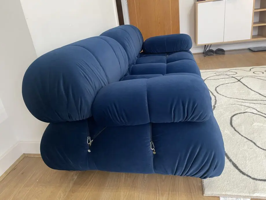 B&B Italia Navy Camaleonda Style Sofa