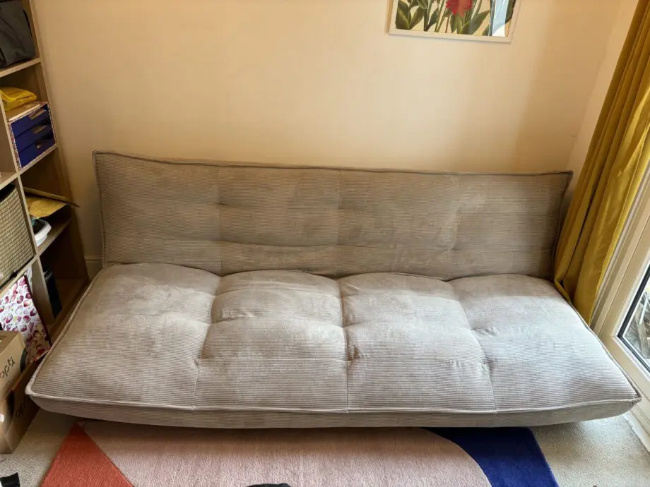 Greta Ecru Corduroy XL Sleeper Sofa - Urban Outfitters